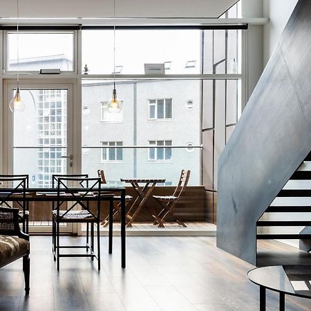 Ferienwohnung Loft-Style Duplex With Balcony In Downtown Reykjavík Exterior foto