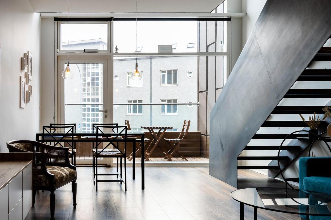 Ferienwohnung Loft-Style Duplex With Balcony In Downtown Reykjavík Exterior foto